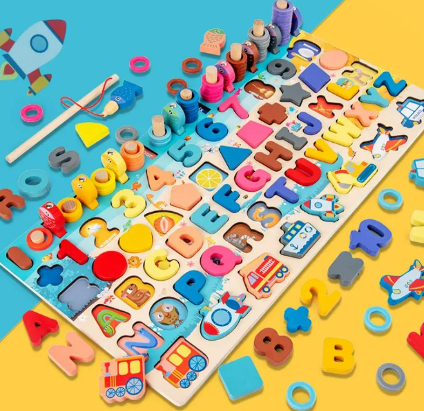 Bamboo counting toys: make math fun & tangible, unlock your child is potential!